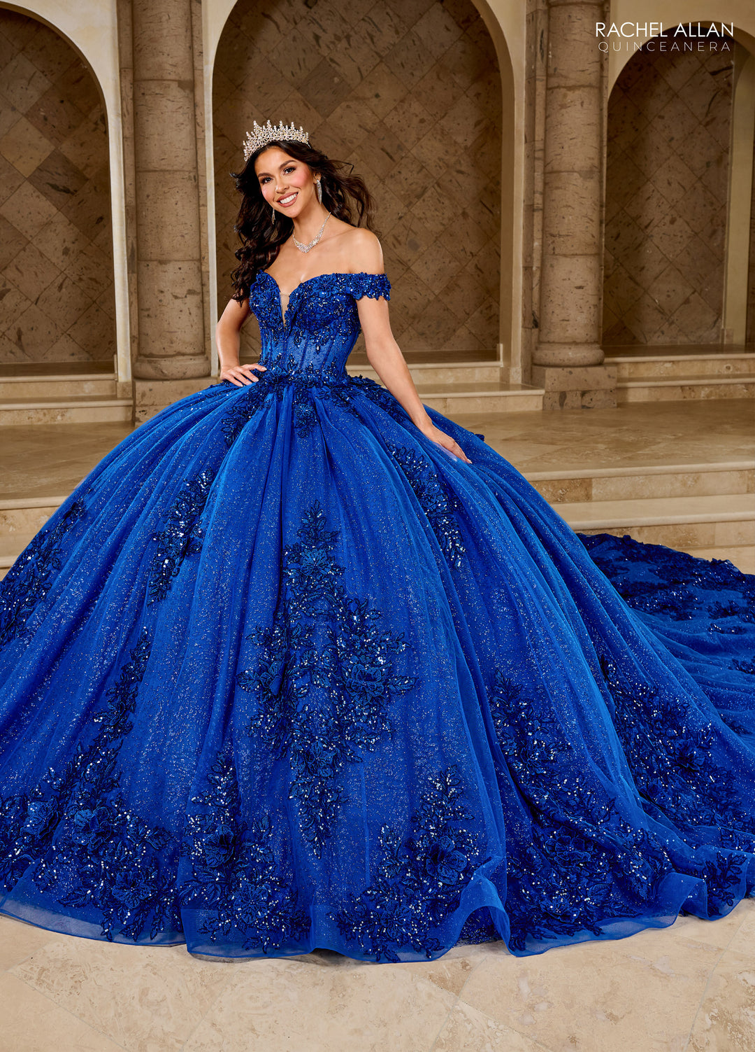 Rachel Allan RQ2215 Dress - FOSTANI.com