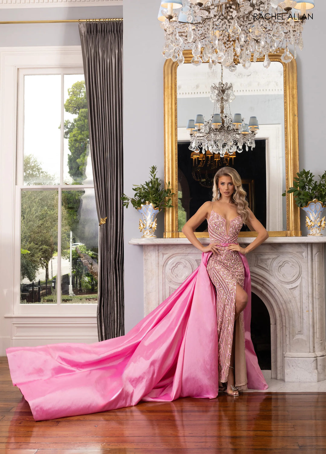 Rachel Allan OVL1000 Dress - FOSTANI.com