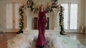 Marsoni by Colors MV1359 Bateau Neckline Sleeveless Ruched Mother of the Bride Dress