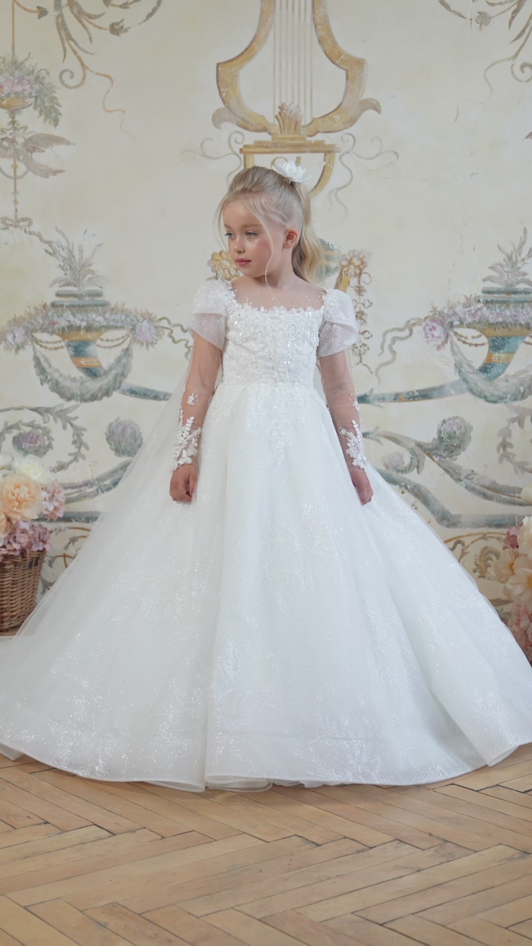 Pentelei 3821 Glitter Kids Dress