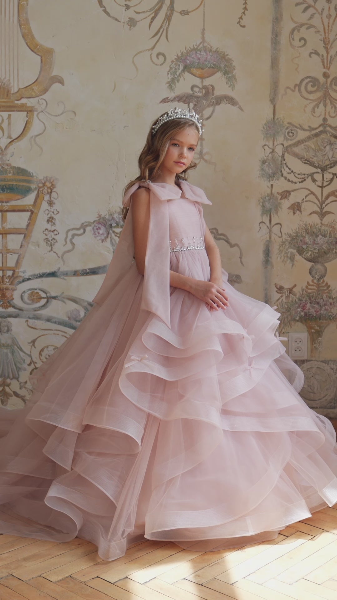 Pentelei 3826 Couture Kids Dress