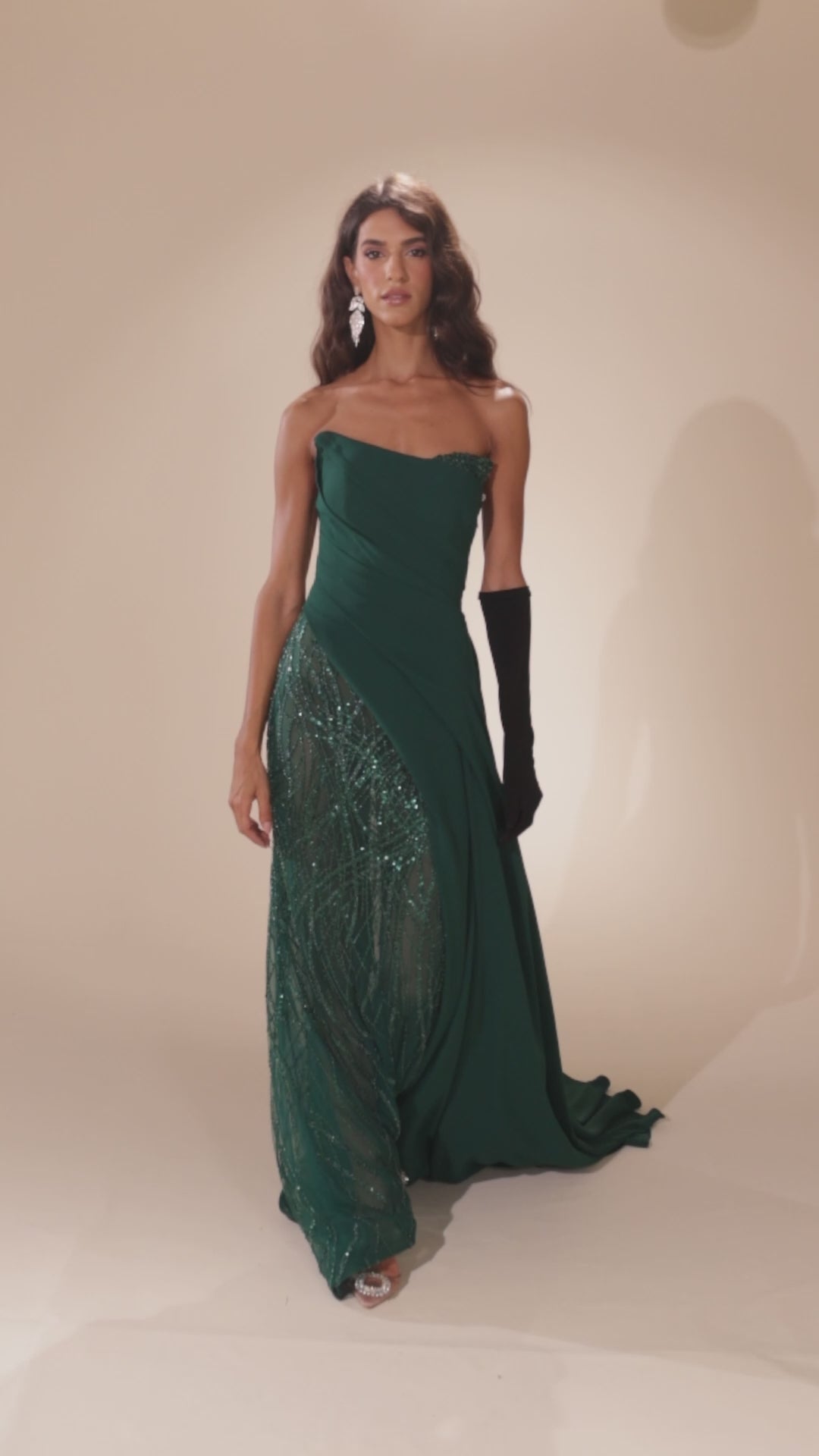 Abdo Aoude D18 Open Back Couture Dress