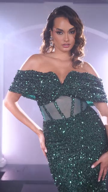 فستان سيندريلا ديفاين CD985
