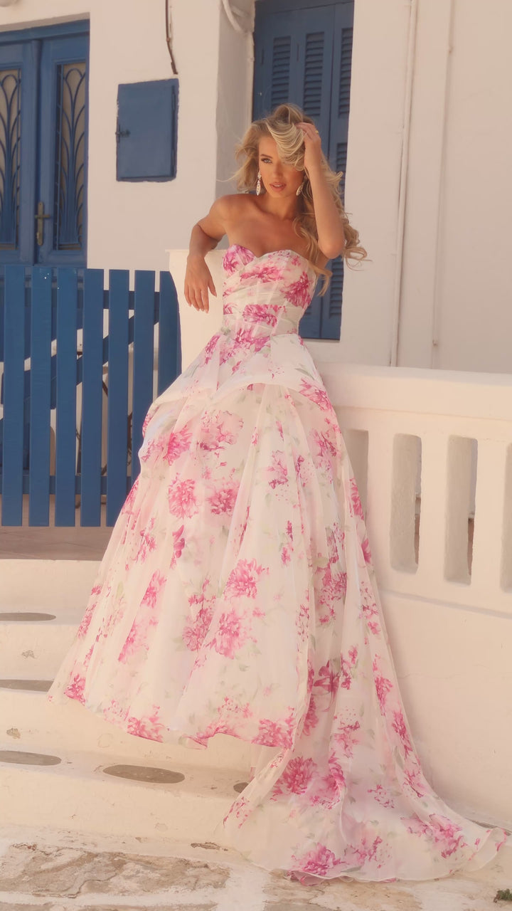 Portia and Scarlett PS26083 Sweetheart Strapless A-Line Prom Dress 2026