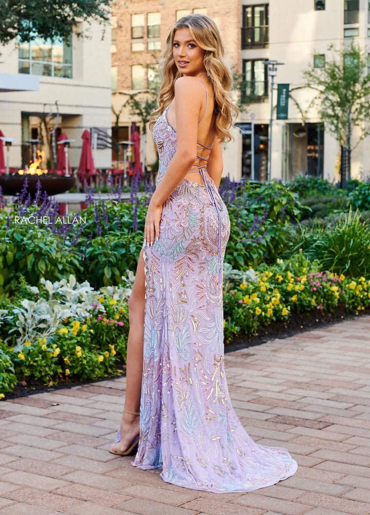 Rachel Allan 70002 Beaded Shimmer Prom Dress 2026 - FOSTANI.com