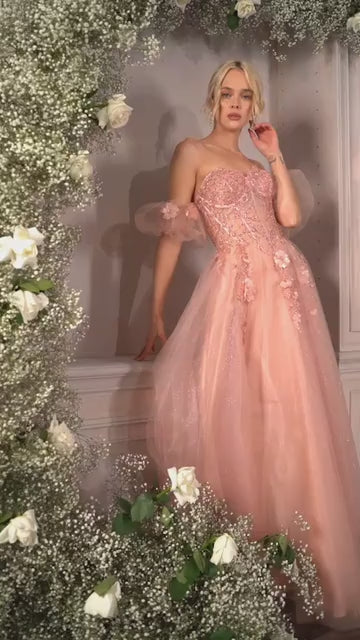 فستان سندريلا ديفاين CD0191